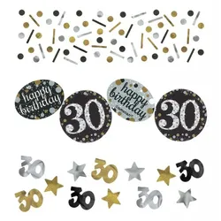 30. Geburtstag gold Konfetti