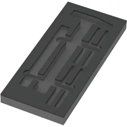 Wera, Werkzeugkoffer, 9782 Schaumstoffeinlage Hammer Set 1 (6 Teile)