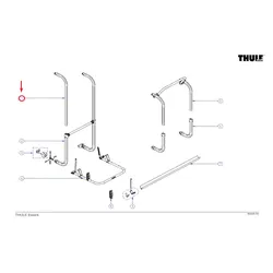 Thule Oberer Tragarm passend zu Elite G2 Fahrradträger