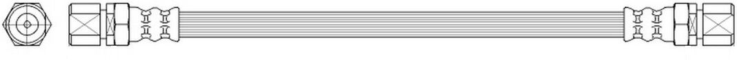K&K FT0612 Brake hose