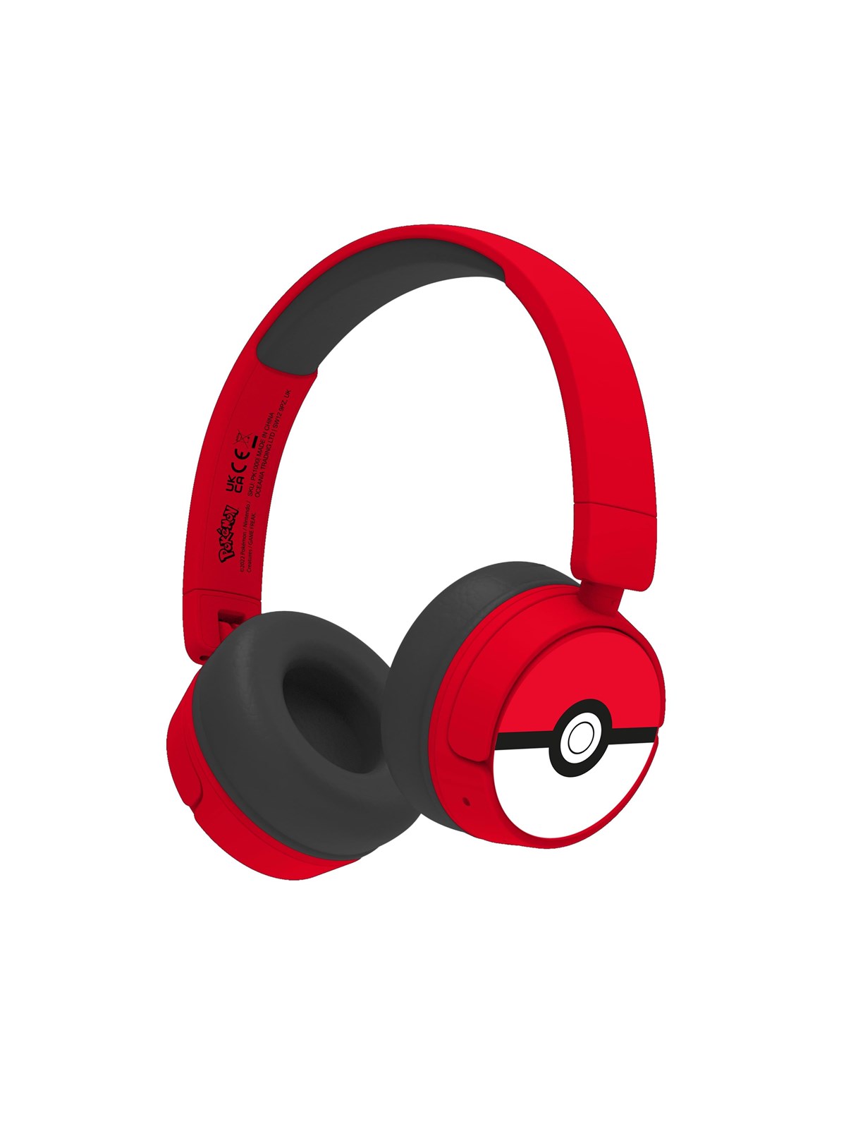 OTL Pokémon Poké Ball - Kinder Bluetooth-Kopfhörer - 85/95 dB max