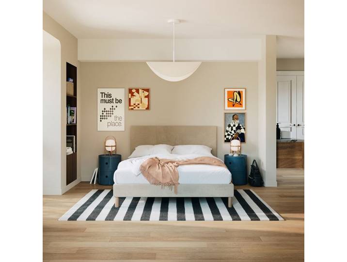 SLOME Lit Original 2P beige 160x200 monobloc