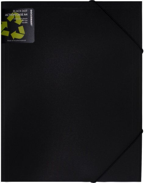 Docusmart Elastikmappe A4   Pp   Sort