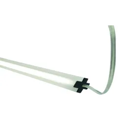 Solar LED Zwischenleiste für WPC Zäune – für WPC Zaunsystem aus Kunststoff – elegante Sichtschutzwand – ideal für Steckzaun