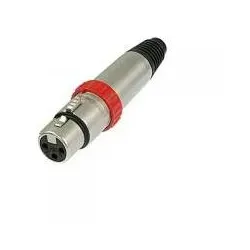 XLR-Stecker mit Schalter
