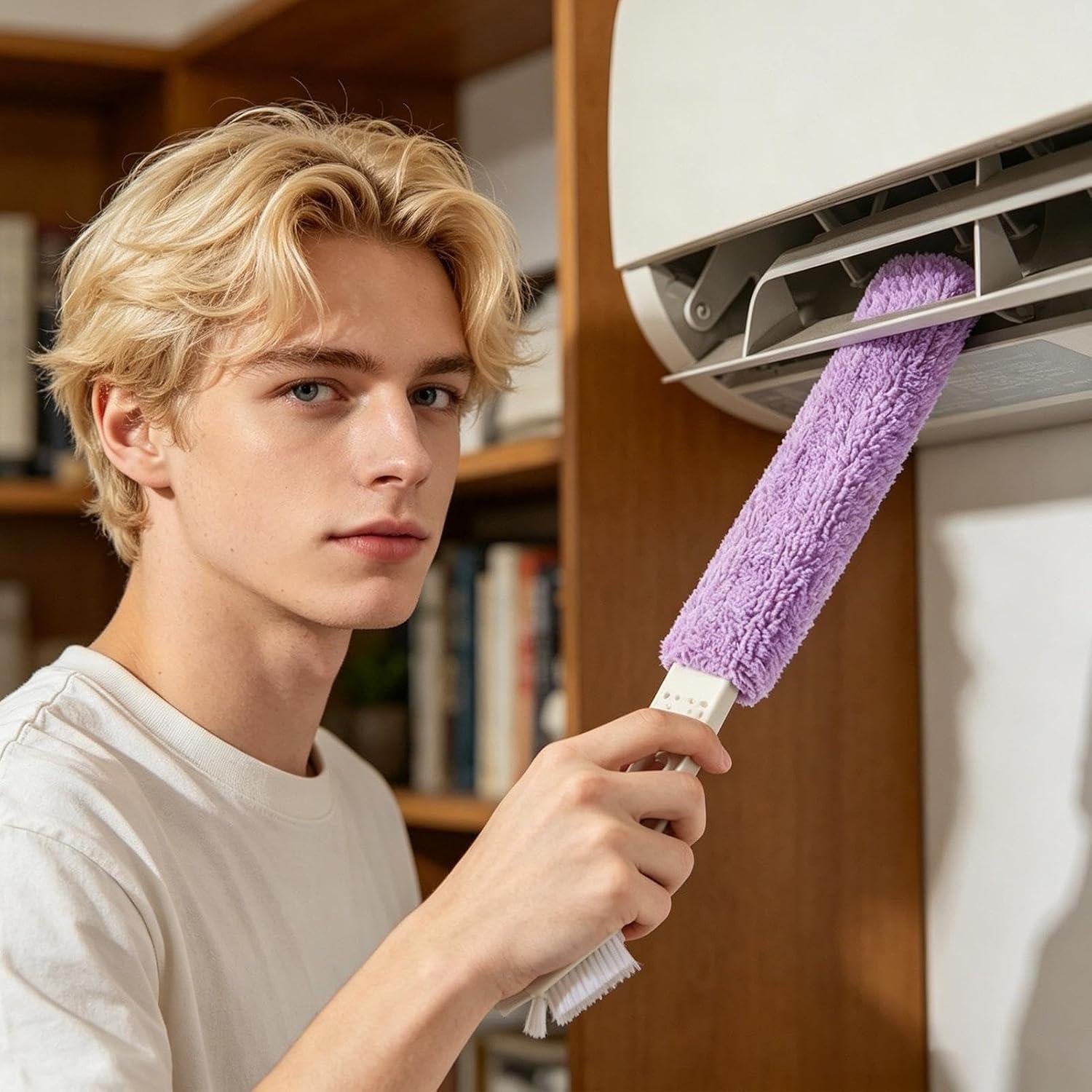Microvezelborstel voor airconditioners en minisplitventilatoren