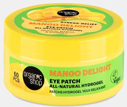 ORGANIC SHOP PATCHES HIDROGEL OLHOS MANGO DELIGHT 60UN