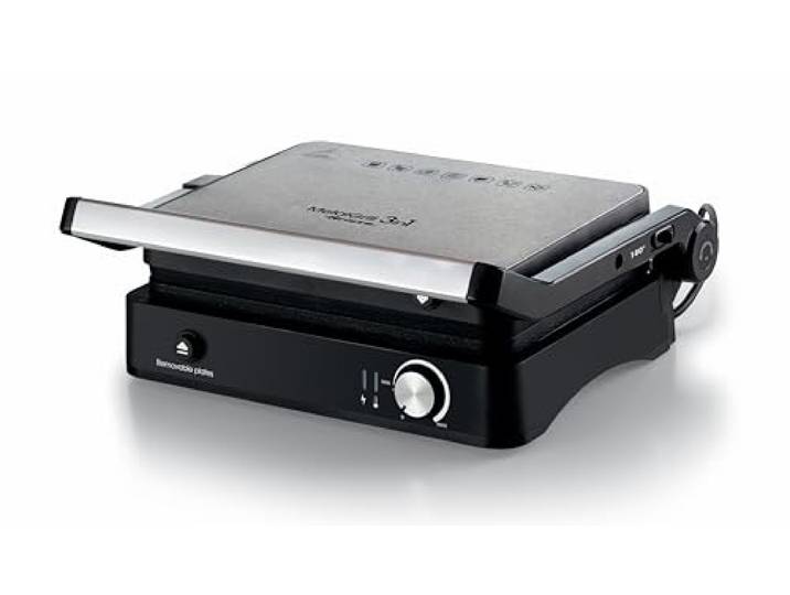 Machine à sandwich Ariete 1934 2000 W\, antiadhésif maximum et meilleur nettoyage\, ouverture à 180 ° C (2000 W)
