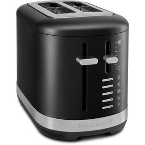 KitchenAid Toaster 5KMT2109EBM, 7 Röststufen & Auftaufunktion, mattschwarz, 980 Watt, Metall, für 2 Scheiben