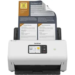 Brother ADS-4550W ADF-Scanner 600 x 600 DPI Schwarz, Weiß