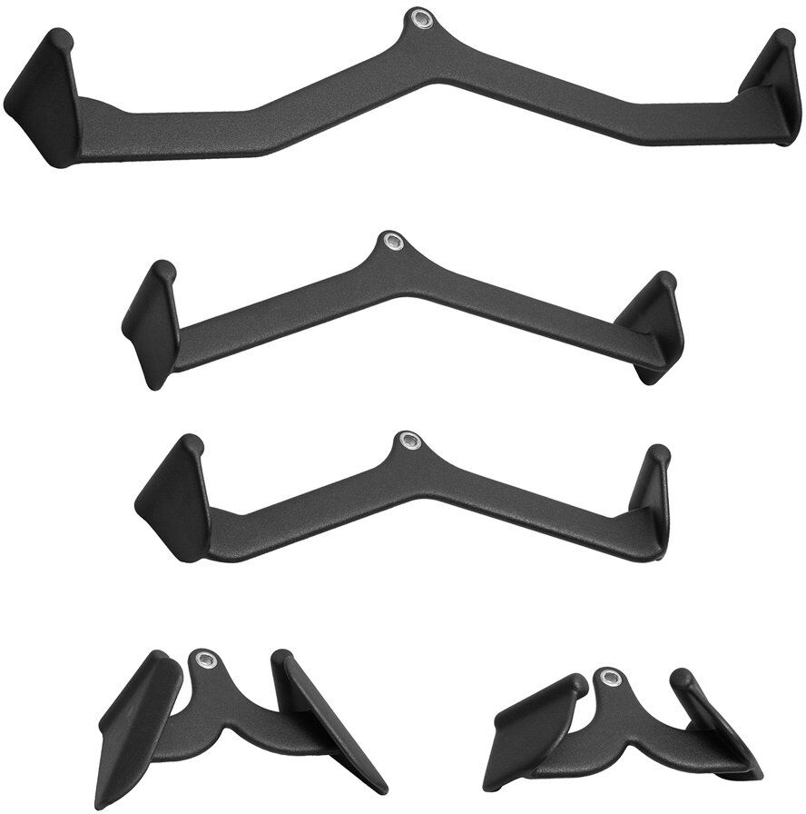 VEVOR Metal Fitness Equipment Black 83cm W X 11.5cm D X 17cm H