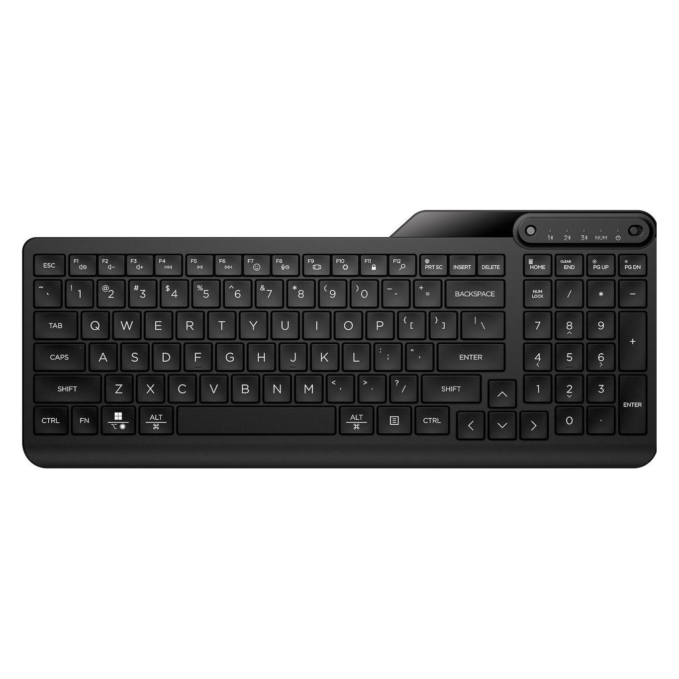 HP 460 Bluetooth-Tastatur für mehrere Geräte (DE, Kabellos) (7N7B8AA#ABD)