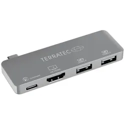 Terratec Connect c4 USB 3.2 Gen 1 (3.1 Gen 1) Type-C Silber