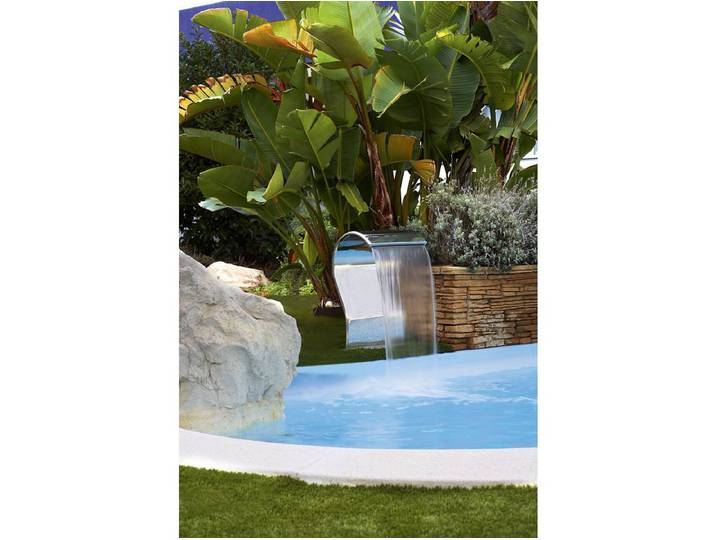 Cascade piscine Cayman - H. 67.5 cm - Inox