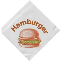 Papierbeutel Hamburger 16 x 16 cm