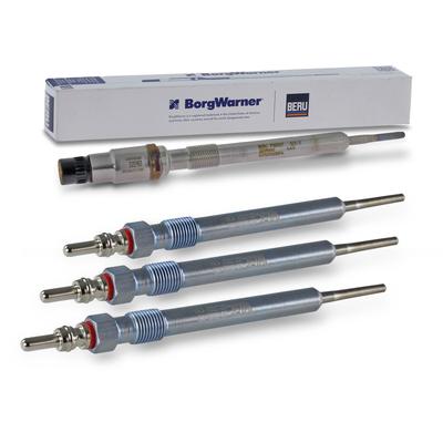 Bestprice 3x Glühkerze + 1x Glühkerze (inkl. Drucksensor) [Hersteller-Nr. 40670065] für Skoda, Audi, Seat, VW