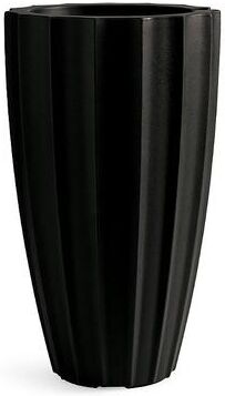 Selma Easy-Care Tall Planters - Black - Grandin Road