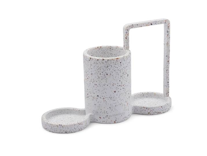 Humdakin - Terrazzo All-in-One-Spülorganizer, natur