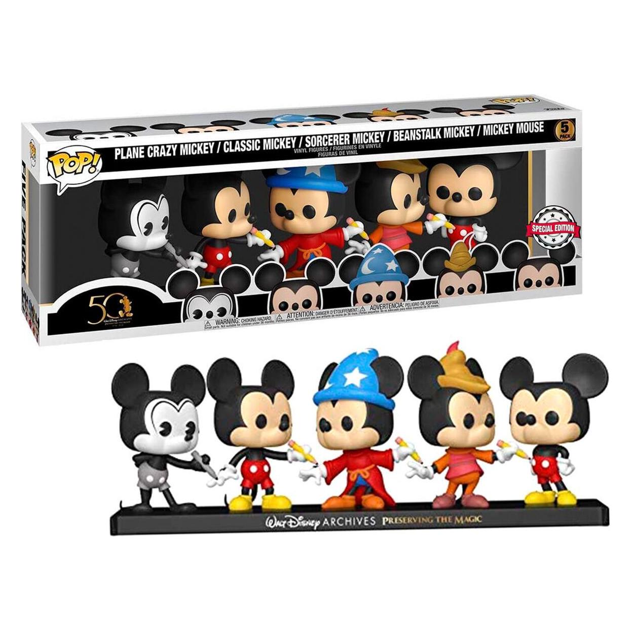 Funko Pop! Disney Mickey 5 Pack Exclusive (39612)