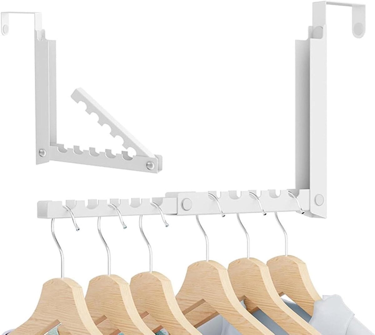 Ruimtebesparend droogrek voor kleding en hanger organizer, 20 x 29 cm