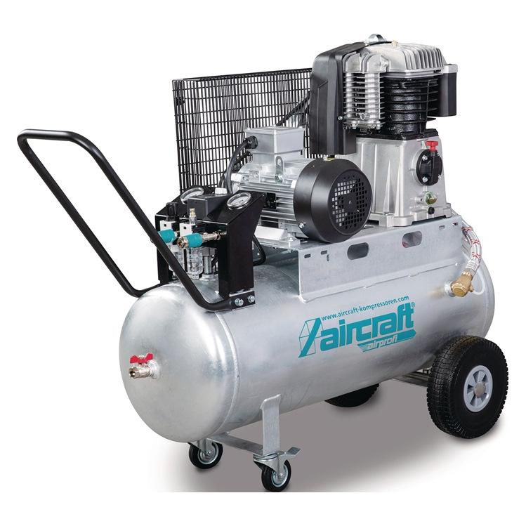 Aircraft Kompressor AIRPROFI 703/100P 400V 10 bar Druck, mit 100l Behälter (100 l, 10 Bar) (220020)