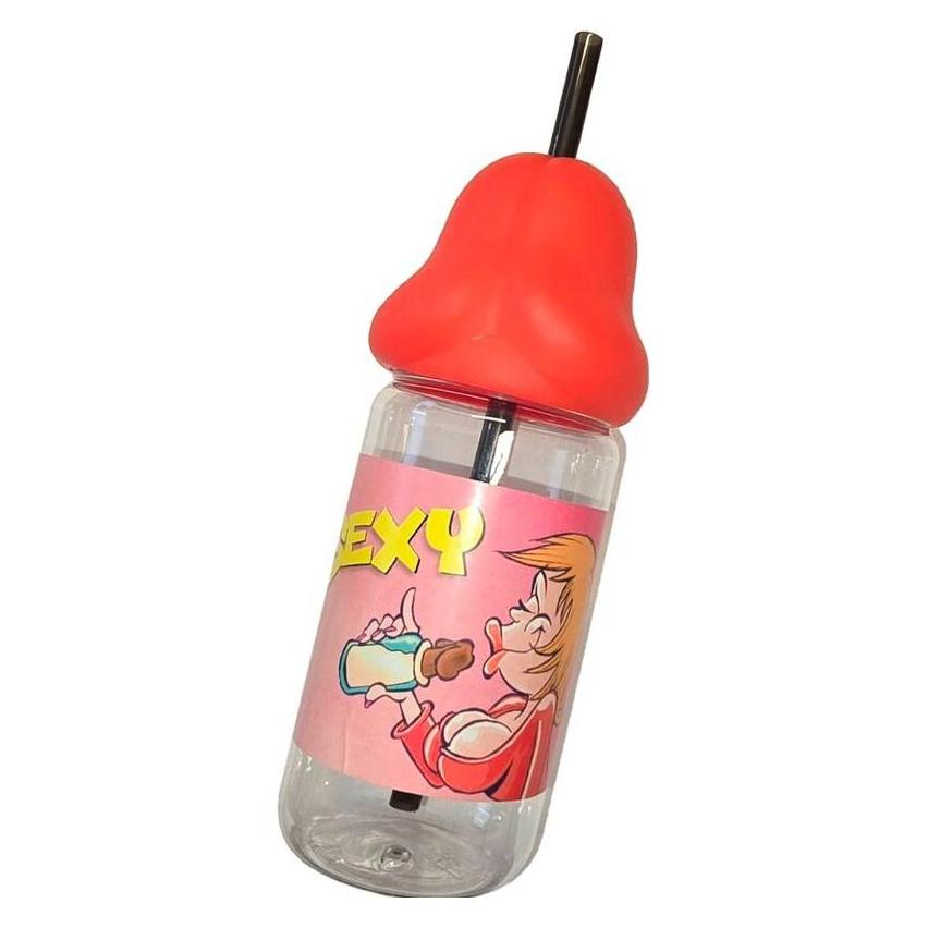 Diablo Picante - Penisfã-Rmige 360 ml Babyflasche Rot (D-242381)