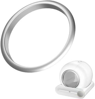 Uplifted Finds Tonepie Smart Litter Box Tipro Accessories silver Ring