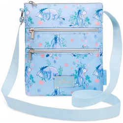 Disney Eeyore Umhängetasche – Schultertasche Handtasche Disney Tasche mit I-Aah von Winnie Puuh Reißverschluss
