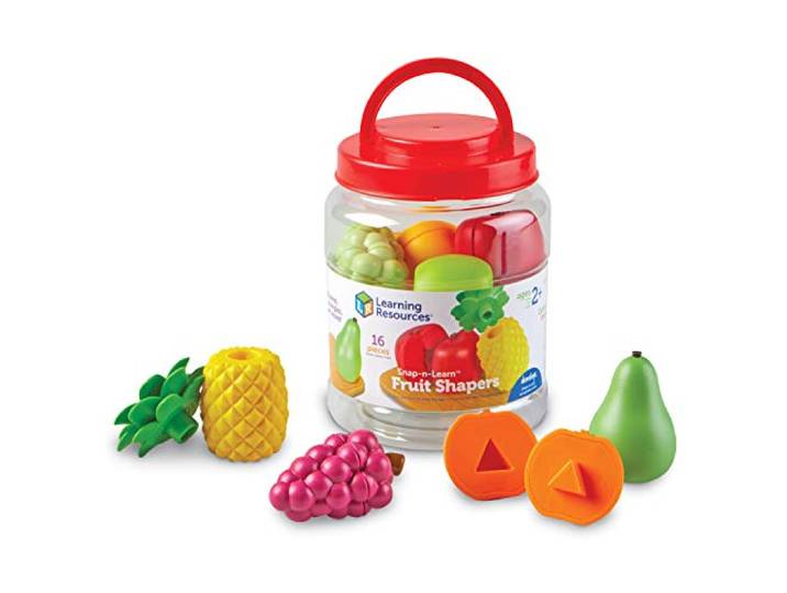Learning Resources Snap-n-Learn Vrucht Vormgevers 16-Stuk Set