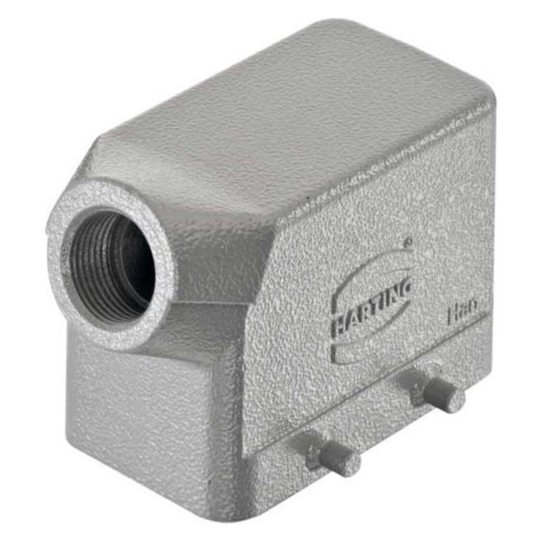 Harting HAN B stik hylster typ 10Bmed M20 tilgang vinkletmetal (19300101520)