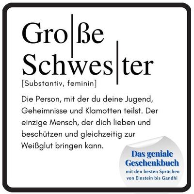 Grosse Schwester, Taschenbuch von Steffi Meier, 27amigos, 978-3-7505-1648-9