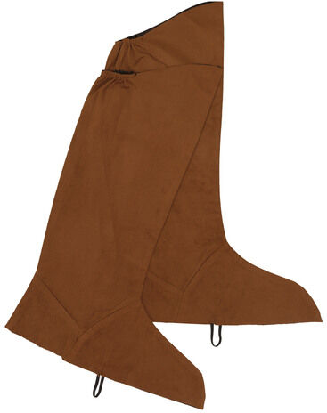 Stiefelüberzieher "Wildleder", braun