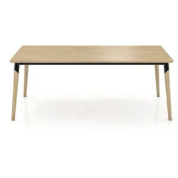 Mobitec Esstisch Core 180 x 100 cm Holz Braun Eiche