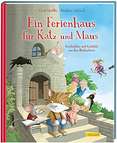 Ursel Scheffler - Ein Ferienhaus für Katz und Maus - Geschichten und Gedichte aus dem Bücherturm: Geschichten und Gedichte aus dem Bücherturm - Vorlesen - Leseförderung - Gedichte für Kinder - für die ganze Familie - Preis vom 12.10.2026 11:37:12 h