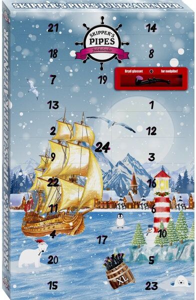 Malaco Skipper'S Pipes Julekalender