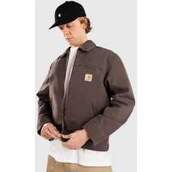 Carhartt WIP Detroit Jacke shale / shale stone canvas Gr. XL