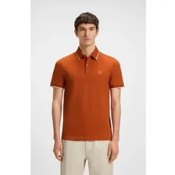 BOSS für Herren. 50507699 Passertip rotes Poloshirt (L), Lässig, Baumwolle, Kurzarm