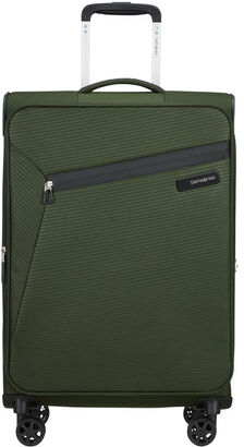 Samsonite Litebeam 66cm 4-Wheel Medium Expandable Suitcase - Climbing Ivy