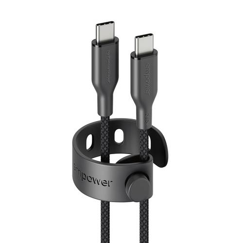 PanzerGlass USB-C Kabel USB-C 1.2m Schwarz EM64861