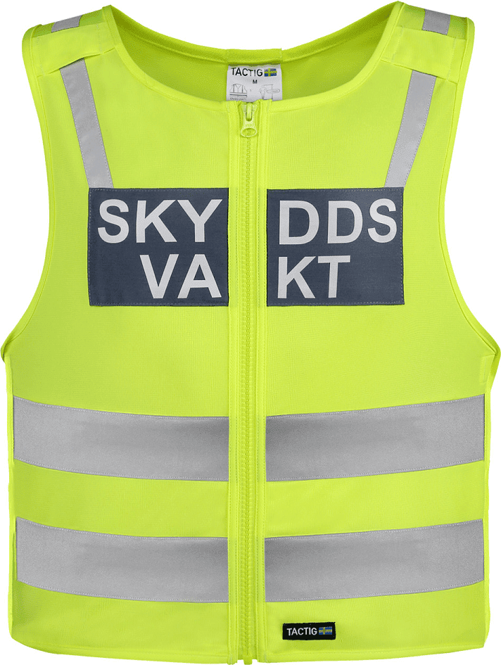Tactig Skyddsvakt Reflexväst Tight (Storlek: 2XL)