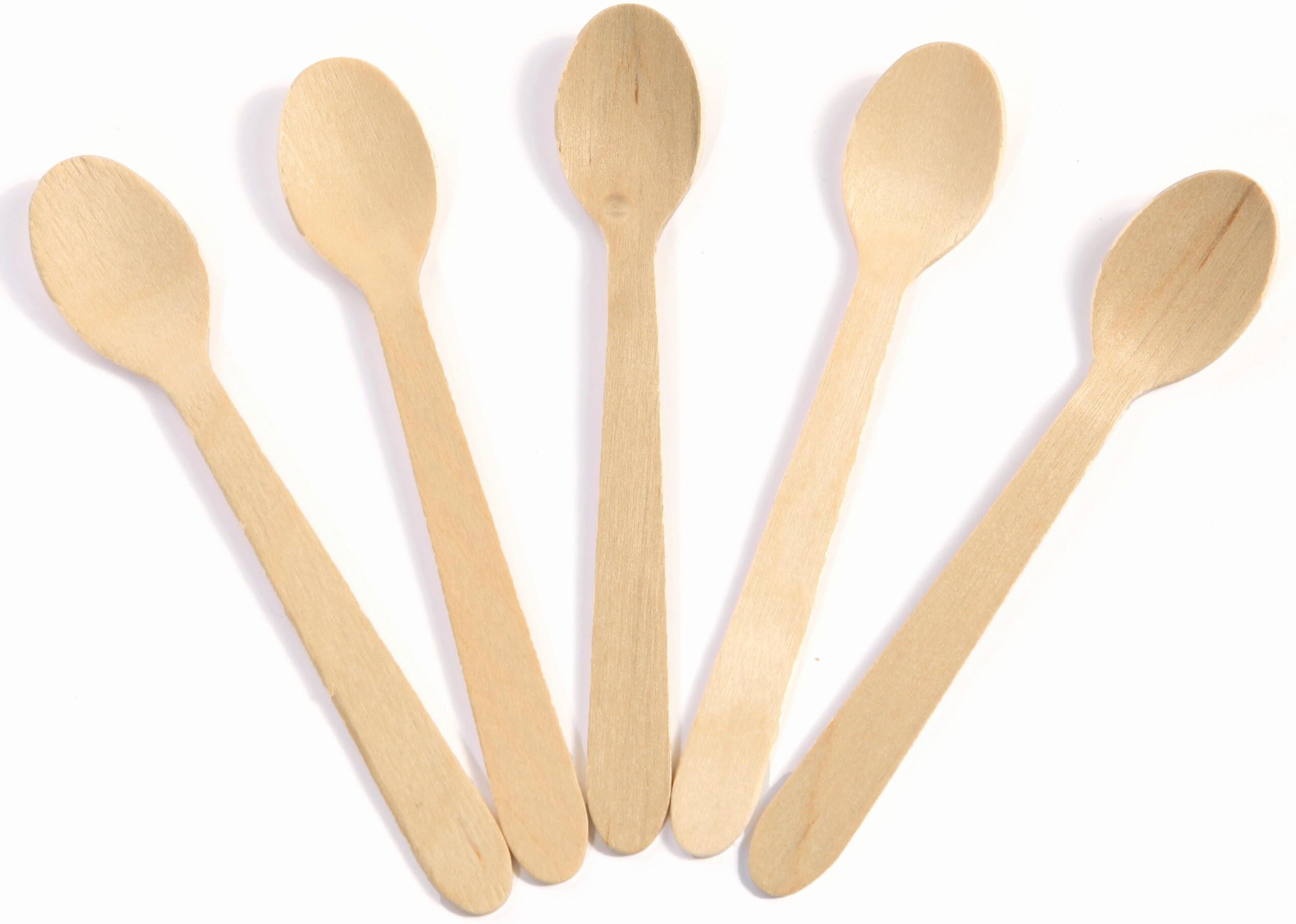 Woklöffel "Sier 200 Stück", braun, L: 11cm, Kochlöffel, Woklöffel braun L: 11cm