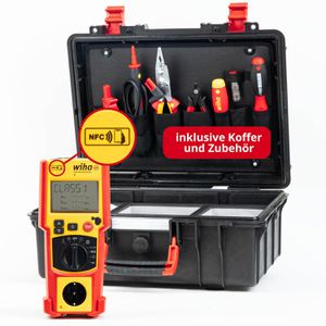 Wiha Gerätetester 47220, PAT one, Set, VDE 0701, 0702, DGUV 3