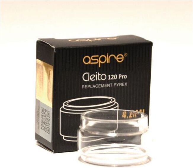 Aspire Vetro Tube Di Ricambio Per Atomizzatore Cleito 120 Pro
