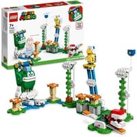 71409 Super Mario Maxi-Spikes Wolken-Challenge - Erweiterungsset, Konstruktionsspielzeug Set mit 3 Gegner Figuren inkl. Bumerang-Bruder und Piranha-Pflanze