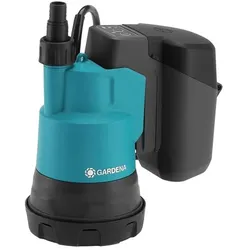 Gardena, Wasserpumpe, Klarwasser Tauchpumpe Akku 2000/2 18V P4 (Klarwasserpumpe, Regenfasspumpe)