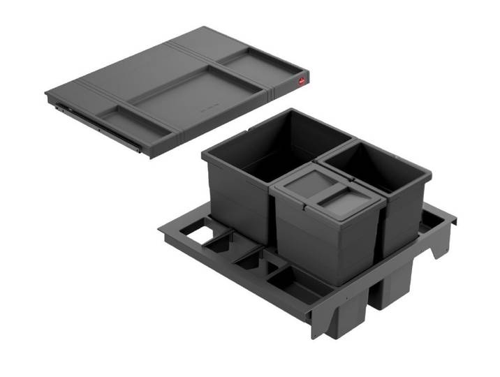 Hailo Einbaumülleimer Inneneimer Abfallsammler Separato K 600 18/8/8/D
