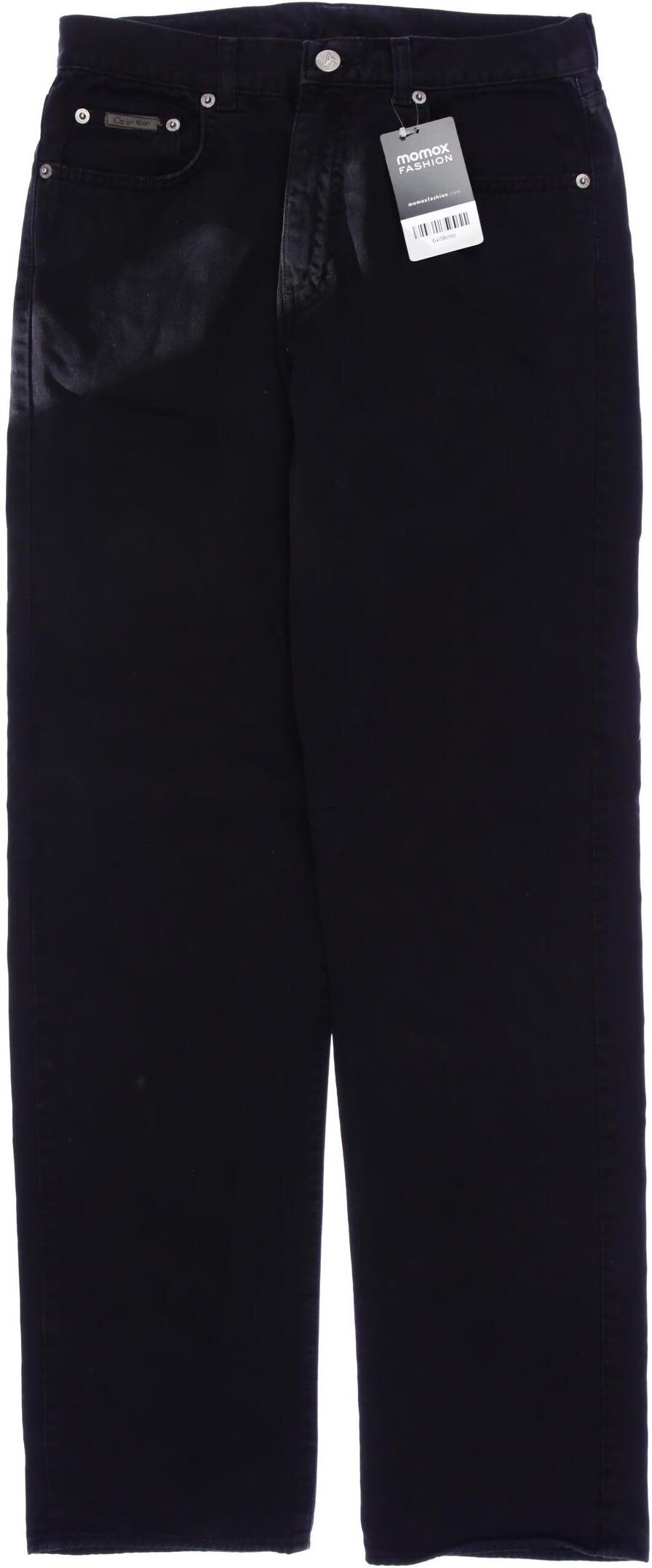 Calvin Klein Jeans Damen Jeans, Schwarz, Gr. W30, kein / Etikett - Second Hand