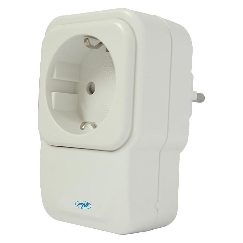 PNI SmartHome SM440 ON/OFF intelligente Steckdose mit jedem elektrischen Gerät über das Internet (Typ F) (43699475)