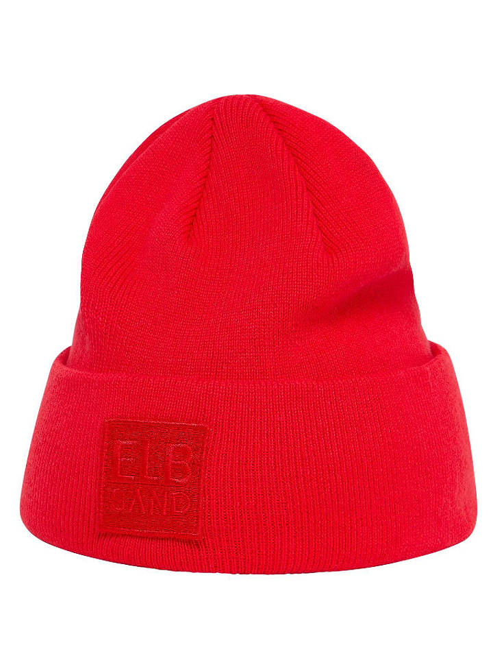 ELBSAND Beanie "Benje" in Rot - onesize