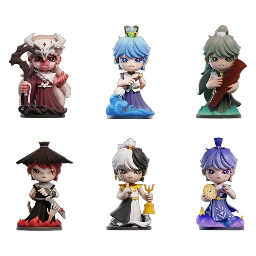 Shenzhen Mabell Animation Development Original Character Sammelfiguren Huozai Wusheng Group Portrait Series 8 cm Sortiment (6) (SH38909)